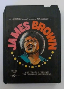Vintage 1970's HRB Proudly Presents The Fabulous James Brown  8-Track Tape - Picture 1 of 2