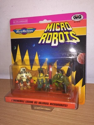 Galoob Micro Machines Z-Bots ZBots SET of 3 ROBOTS #1 MOC, 1992 - Image 1 of 3
