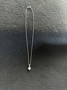 New 18" Sterling Silver Reversible Mother of Pearl and Silver Pendant - Picture 1 of 4