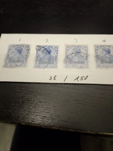 Deutsche Post In Der Türkei.38.4x.marke 1,2,3,4.Stueckpreis - Bild 1 von 1