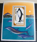 MZ97 - MONGOLIA 1990 4T - FAUNA - DELFINI ORCA - DOLPHINS - KILLER WHALE