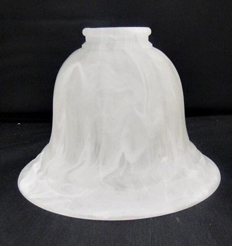 VINTAGE CHANDELIER LIGHT BULB 4-7/8" GLASS SHADE Cover