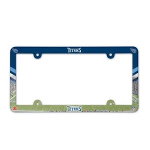 Tennessee Titans Plastic License Plate Frame - Picture 1 of 1