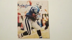 Réplica de foto autografiada de Marshall Faulk Indianapolis Colts 8 x 10 - Imagen 1 de 1