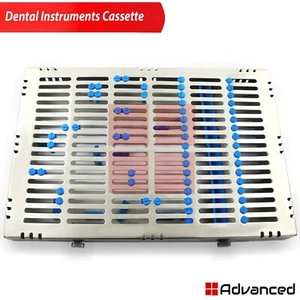 25 Instruments Range Holding Autoclave Sterilization Cassette Tray Detachable - Picture 1 of 3