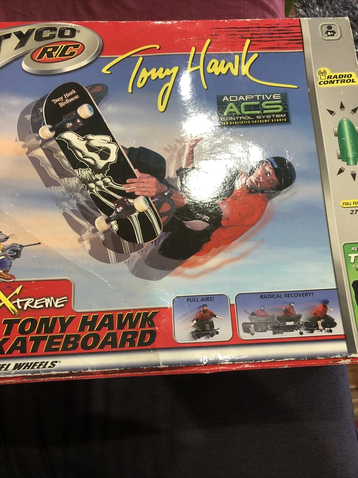 TYCO R/c Tony Hawk Xtreme Remote Control Skateboard 8 #95455