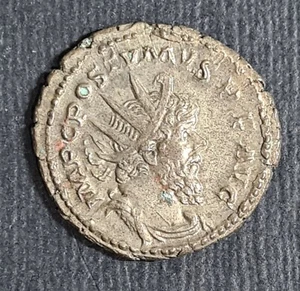 Roman Coin, Postumus, AD 260-269, Billon Antoninianus, Sear No 10966, RIC 78 - Picture 1 of 6