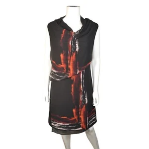 Ronen Chen Women's Abstract Art Print Dress- LT3041 - Picture 1 of 5