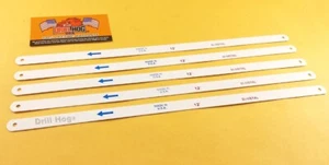 12" HackSaw Blades COBALT M42 12x32 Hack Saw Blade Metal TPI BI-Metal Drill Hog® - Picture 1 of 6