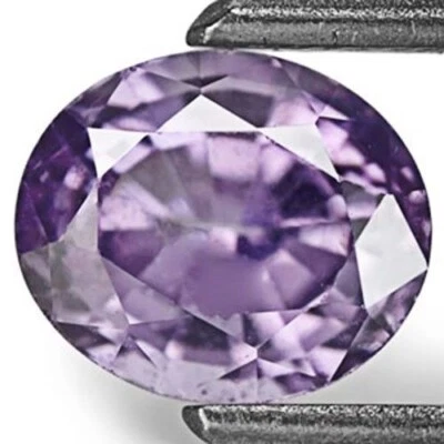 SRI LANKA Spinel 1.25 Cts Natural Untreated Vivid Purple Oval - Image 1 of 2