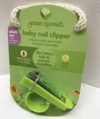 GREEN SPROUTS - Baby Nail Clipper, BPA PVC Free - NEW - Изображение 1 из 4