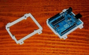 Arduino UNO (R1, R2, R3) Mount, Holder, Accessory - BLACK - Picture 1 of 1