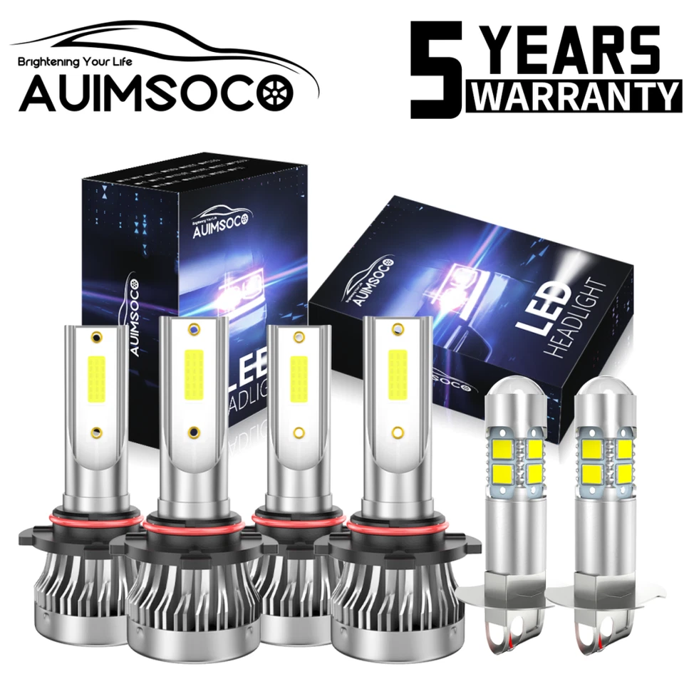 Faros antiniebla LED 6000K para Mitsubishi 3000GT 2 puertas 3,0 L 1994-1999 Foto 1 de 4