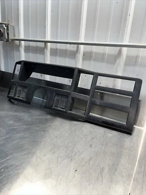 86 Jeep Comanche Cherokee XJ 84-96 Gauge  Cluster Trim Surround Dark Gray Dash Foto 1 de 4