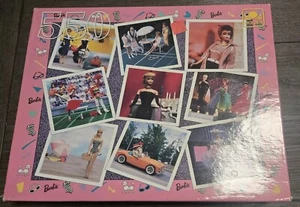 550 Piece Golden Puzzle, Barbie Nostalgia, 1993, Mattel - Used - Picture 1 of 4
