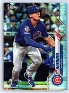 2020  Topps Chrome Rookie Prism Refractor RC #161 Nico Hoerner Cubs