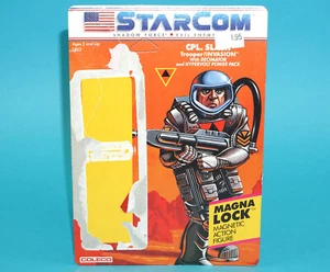 STARCOM UNCUT CARDBACK FILE CARD CPL. SLASH US 1980s COLECO - Bild 1 von 2