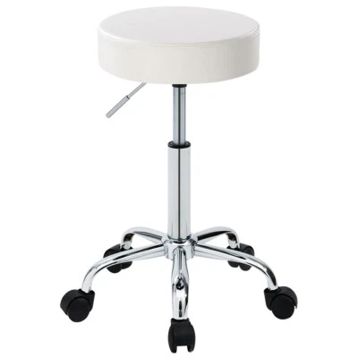 Swivel Rolling Stool Chair Adjustable Work Stool Vanity Spa Salon Tatto Stool - Image 1 of 4