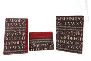 Assouline 3-teiliges Set Leder Reisepasshülle Jotter Kartenetui - Bild 1 von 7