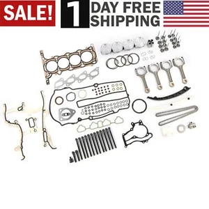 Engine Pistons Overhaul Rebuild Kit - Con Rods For 11-16 Chevy Cruze Buick 1.4L - Bild 1 von 9