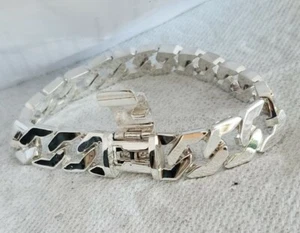 Sterling Silver Men's Bracelet  - Picture 1 of 8