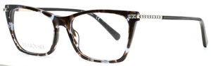 SWAROVSKI SK5426 055 Blue Tortoise Womens Eyeglasses 54-16-140 B:40 A - Picture 1 of 16