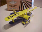 RARE AMERICAN FLYER EXCLUSIVE DIE-CAST BIPLANE NEW IN BOX