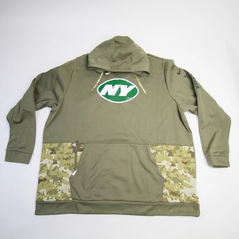 New York Jets Nike NFL On Field Apparel Sweatshirt Men's Used Cover