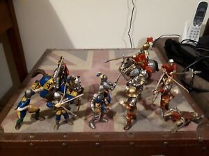 Schleich 2003 Medieval knights toy figures