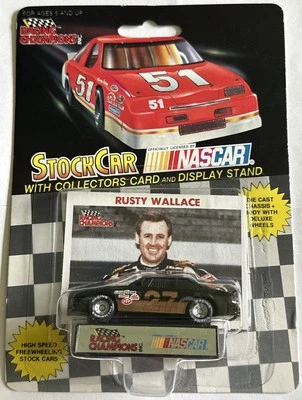 Racing Champions #27 Rusty Wallace 1990 Nascar Properties Stock Car Goodyear Foto 1 de 4