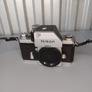 Nikon F Photomic FTN Silver SLR 35mm Film Camera Body Not Film Tested ! - Picture 1 of 14