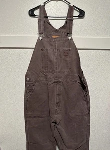 Levi's Workwear Red Tab Overalls Super Sour Garment Dye Purple Size XL Men - Picture 1 of 9