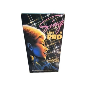 SING LIKE A PRO [VHS]  by Elisabeth Howard (BORN TO SING) - Picture 1 of 6