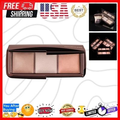 Paleta de resaltado luminosa de cobertura de luz - Tres tonos para brillo natural Foto 1 de 4