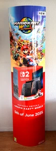 Mario Kart World - Pantalla Promocional - Tótem Enorme - Standee - Switch 2 Nintendo - Imagen 1 de 4