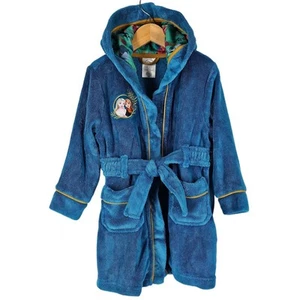 DISNEY COLLECTION LITTLE & BIG GIRLS FROZEN ANA & ELSA ROBE – SIZE 4 MID LENGTH - Picture 1 of 10