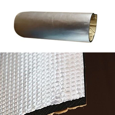  Capô de carro motor à prova de fogo amortecedor de som tapete de isolamento térmico almofada autoadesiva - Imagem 1 de 4