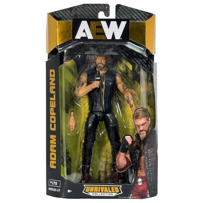 Figura de acción de lucha libre de juguete Adam Copeland - AEW inigualable 17 Jazwares Foto 1 de 3