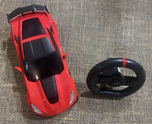 Sharper Image Wireless Remote Control RC Real Drive Chevrolet ZR1 Corvette Red  - Picture 1 of 5