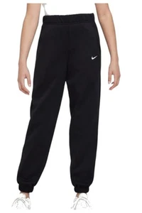 Nike Kid's Girl's Therma-FIT Cuffed Pants Black - Picture 1 of 2