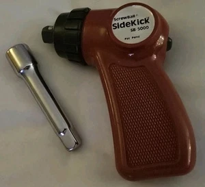 Screwball SideKick Vintage 3/8” Pistol Grip Ratchet Driver Set SB-5000 USA NOS - Picture 1 of 6