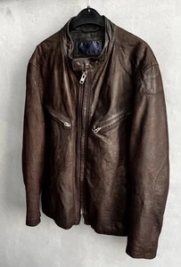 vintage gap leather jacket mens Size XL  - Picture 1 of 14