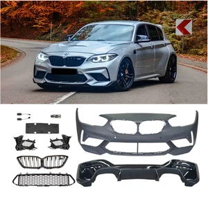 BMW 1 SERIES F20 F21 LCI M2C LOOK CONVERSION BODYKIT FRONT BUMPER & DIFFUSER UK - Picture 1 of 3