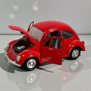 Volkswagen Beetle Cars Red Die Cast by Superior Cast 1/32 Friction Car #SS5702 - Picture 1 of 14
