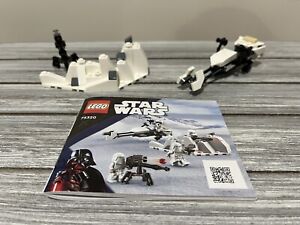 Lego 75320 Star Wars Imperial Hoth Speeder E-Web Blaster Trench NO Minifigures