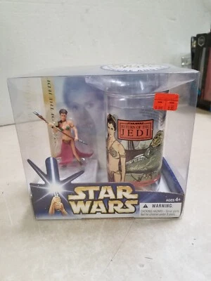 "Juego de figuras de acción y tazas Hasbro Star Wars: El Retorno del Jedi Slave Leia 3,75""" Foto 1 de 4