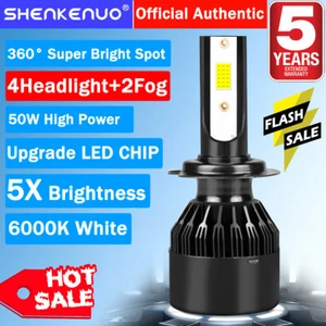 Para For GMC Acadia 2007 2008 2009 2010 2011 2012 faro LED azul+luces antiniebla - Picture 1 of 13