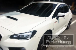 for SUBARU WRX 4D 2014-2021 IN-CHANNEL WIND DEFLECTOR 4PCS - Picture 1 of 8