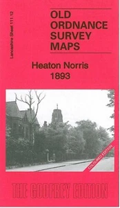 Heaton Norris 1893 (Coloured Edition) or 1934  Lancashire Sheet 111.12 - Picture 1 of 2