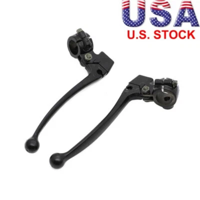 Pair Brake Clutch Levers Perch For Honda XL70 XL75 XL100 XL125 XL175 XL250 XL80S - Image 1 of 4